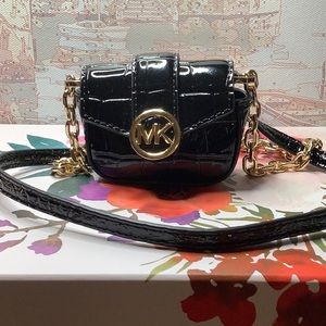 Michael Kors patent leather AirPods case